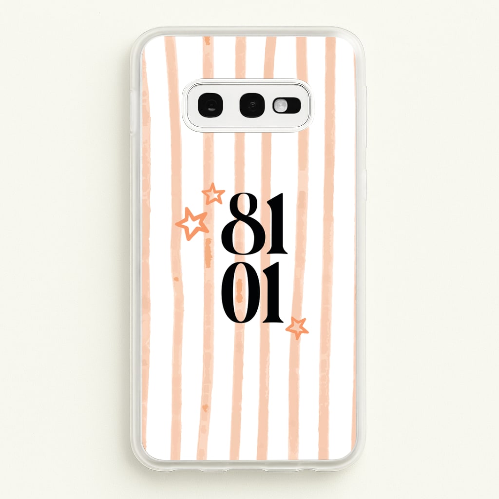 81 01 Phone Case - Galaxy S10e