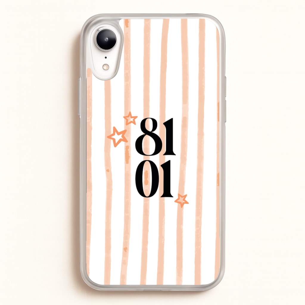 81 01 Phone Case - iPhone XR
