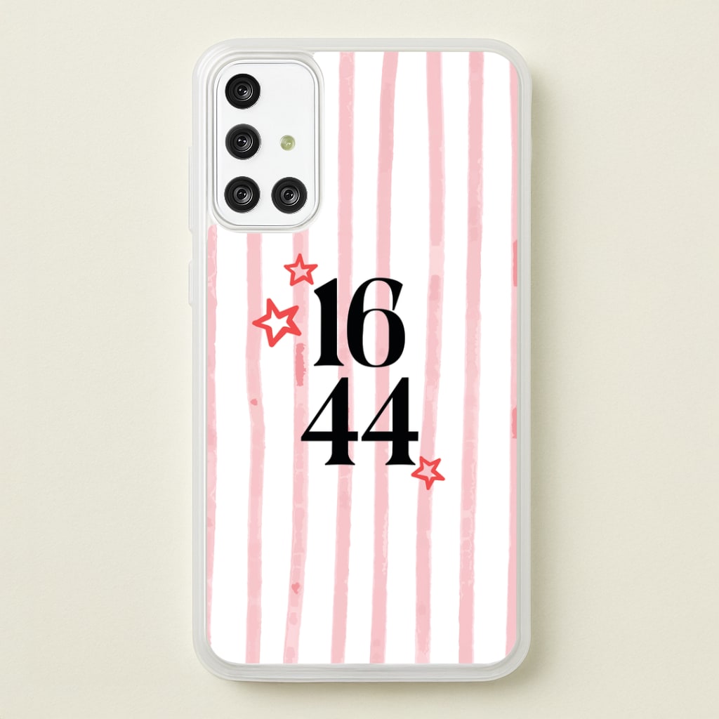 16 44 Phone Case - Galaxy A71