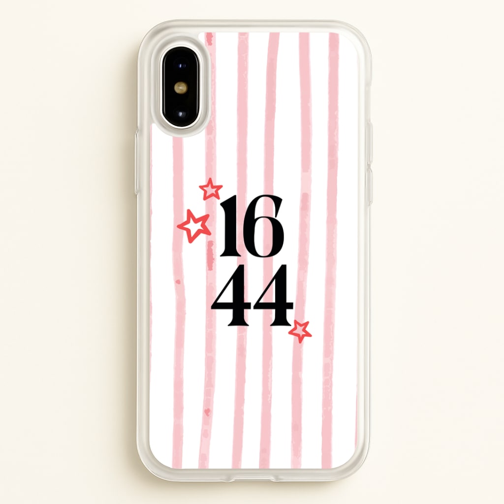 16 44 Phone Case - iPhone X / XS