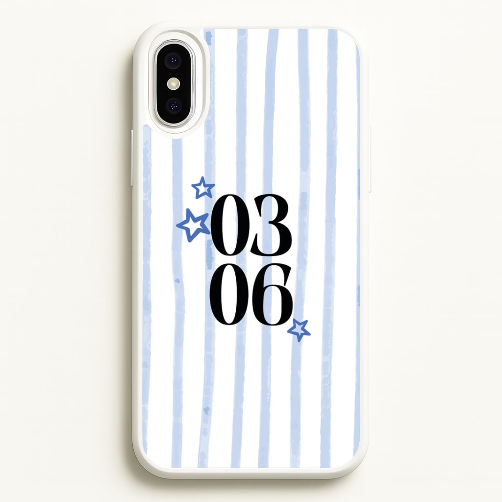 03 06 Phone Case - iPhone XS Max