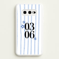 03 06 Phone Case - Galaxy S10e