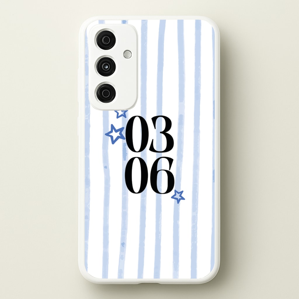 03 06 Phone Case - Galaxy A55