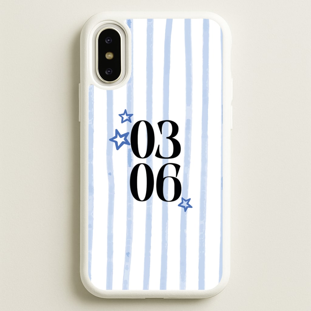 03 06 Phone Case - iPhone X / XS
