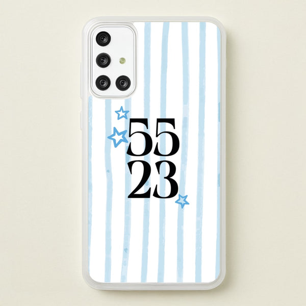 55 23 Phone Case - Galaxy A71