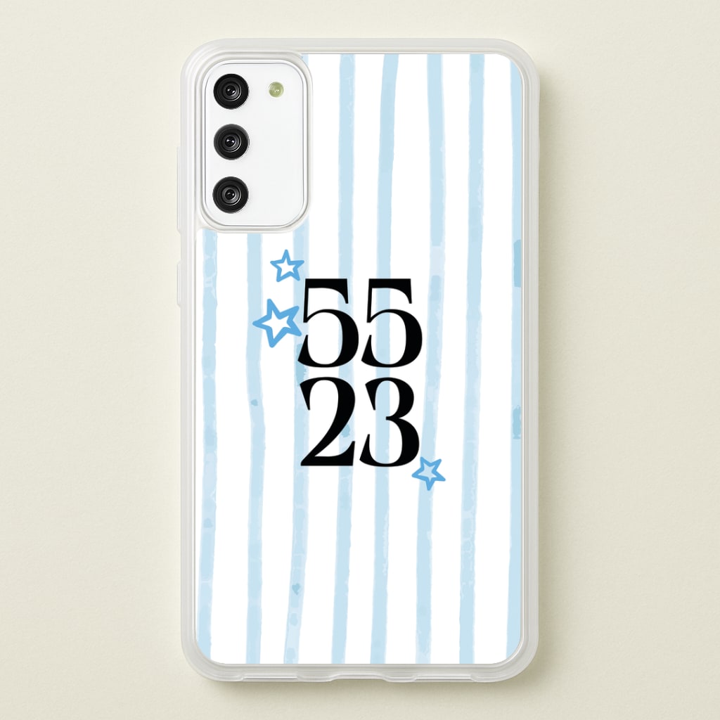 55 23 Phone Case - Galaxy S20FE