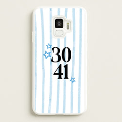 30 41 Phone Case - Galaxy S9