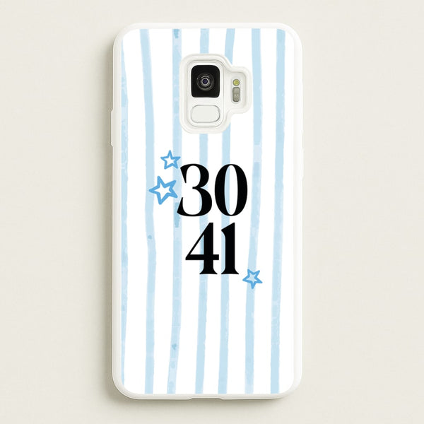 30 41 Phone Case - Galaxy S9