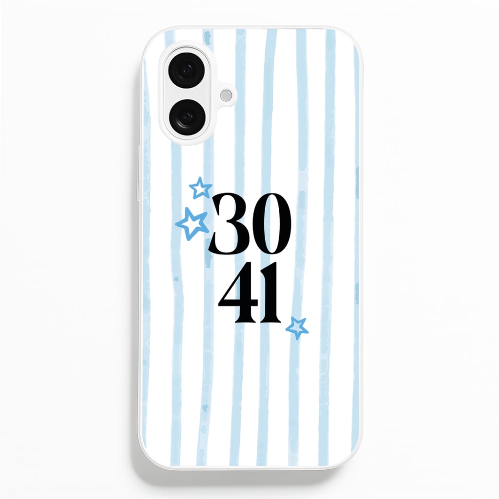 30 41 Phone Case - iPhone 16