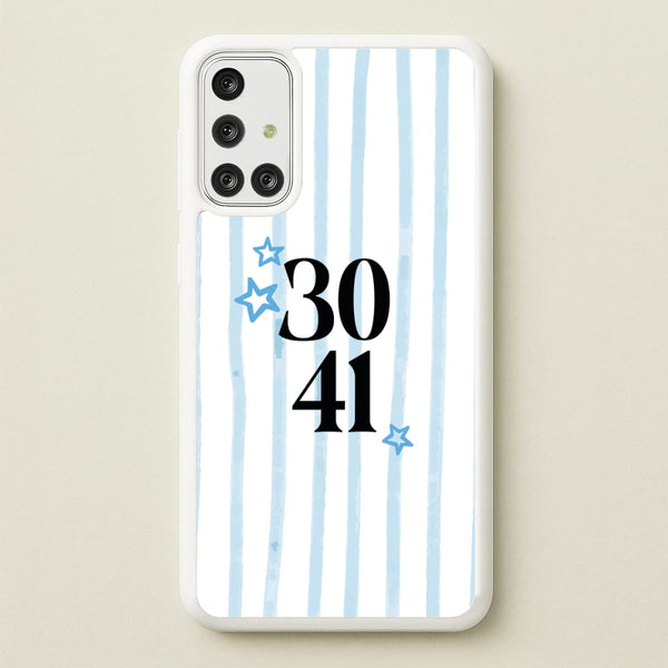 30 41 Phone Case - Galaxy A71