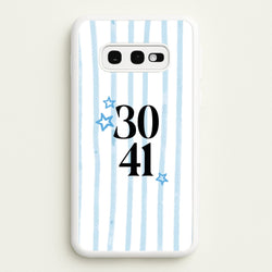 30 41 Phone Case - Galaxy S10e