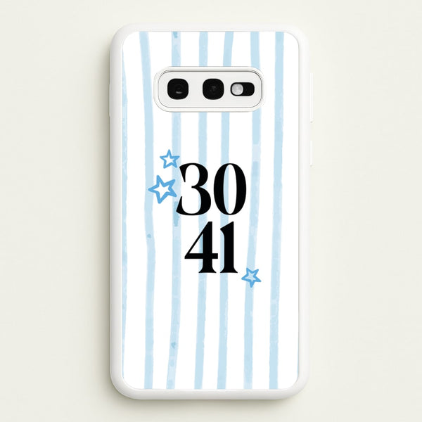 30 41 Phone Case - Galaxy S10e