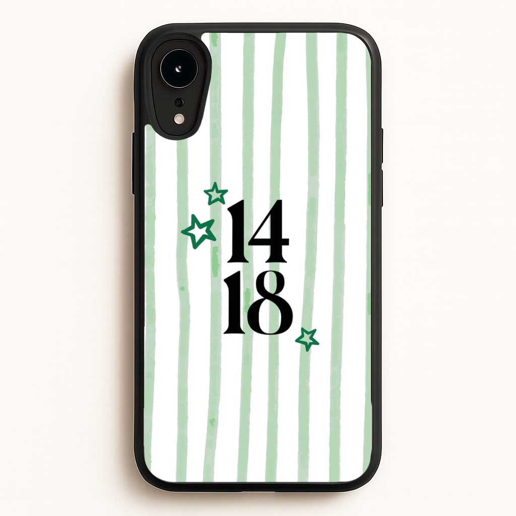 14 18 Phone Case - iPhone XR