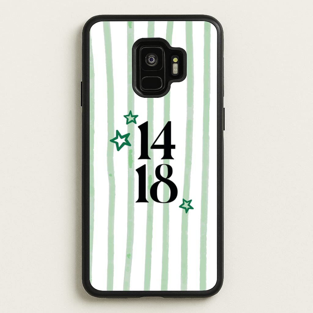 14 18 Phone Case - Galaxy S9