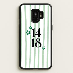 14 18 Phone Case - Galaxy S9