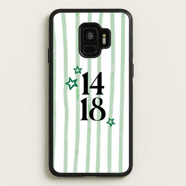 14 18 Phone Case - Galaxy S9