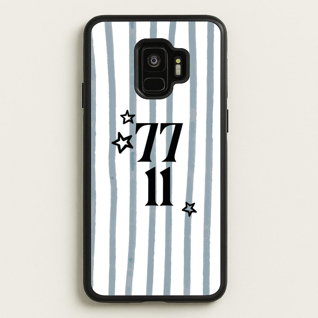 77 11 Phone Case - Galaxy S9