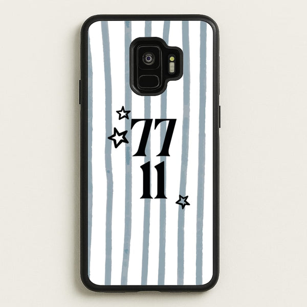 77 11 Phone Case - Galaxy S9