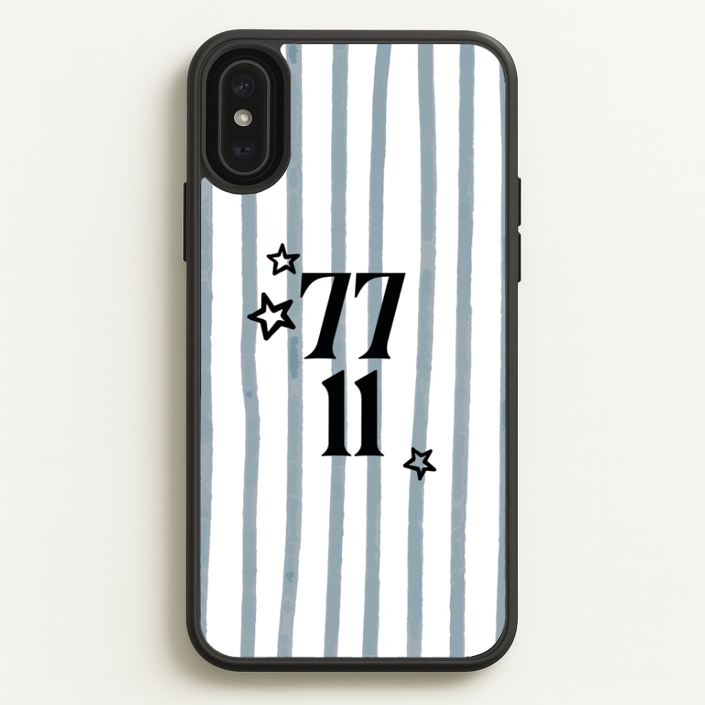 77 11 Phone Case - iPhone XS Max