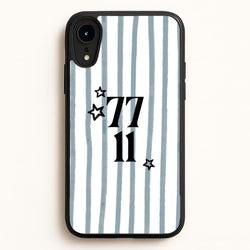 77 11 Phone Case - iPhone XR