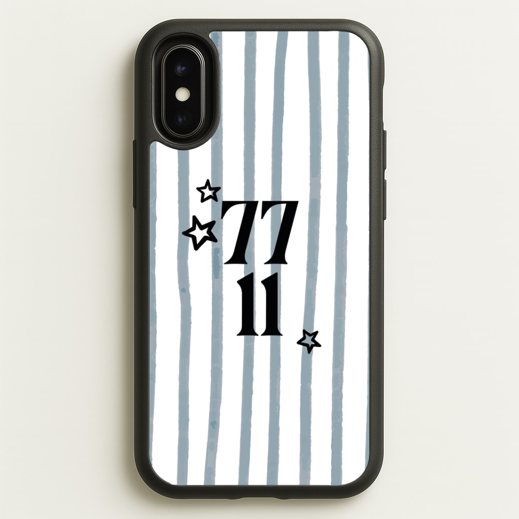 77 11 Phone Case - iPhone X / XS