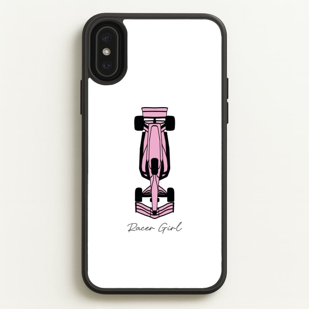 Racer Girl Phone Case - iPhone XS Max