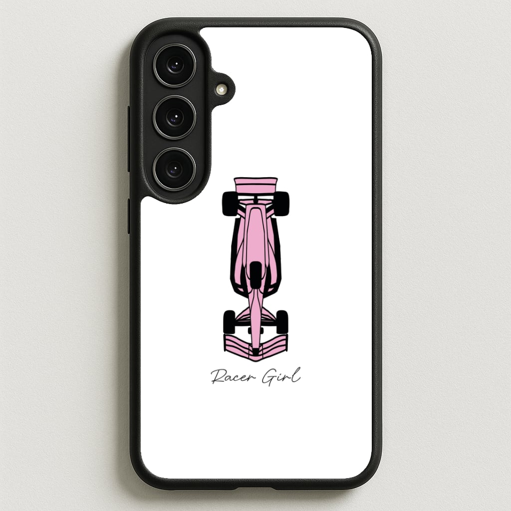 Racer Girl Phone Case - Galaxy S25FE