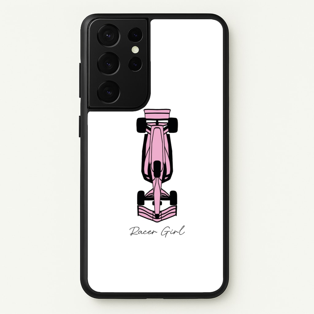 Racer Girl Phone Case - Galaxy S21 Ultra