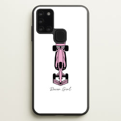 Racer Girl Phone Case - Galaxy A21s