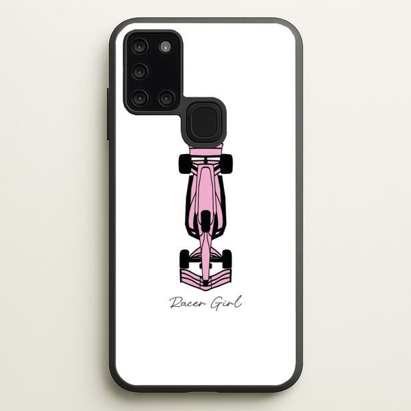 Racer Girl Phone Case - Galaxy A21s