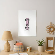 Racer Girl Poster 2