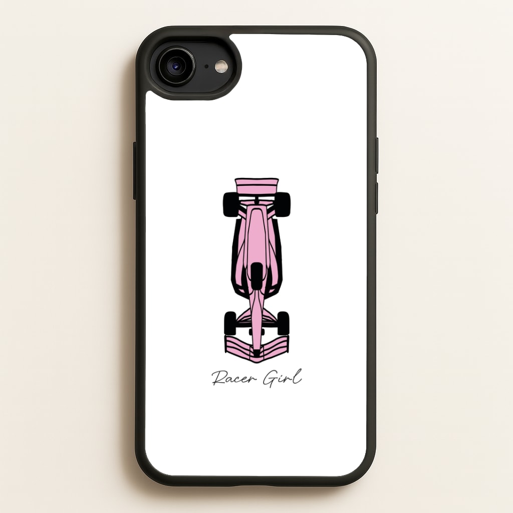 Racer Girl Phone Case - iPhone 6 / 7 / 8 / SE
