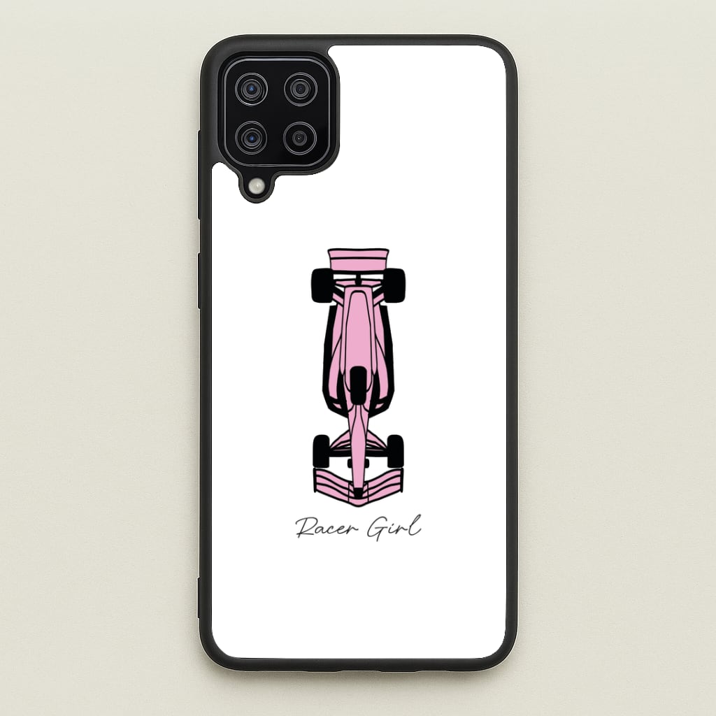 Racer Girl Phone Case - Galaxy A12