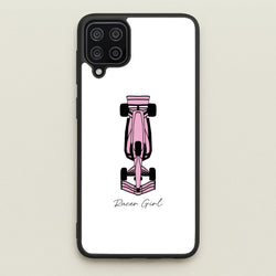 Racer Girl Phone Case - Galaxy A12