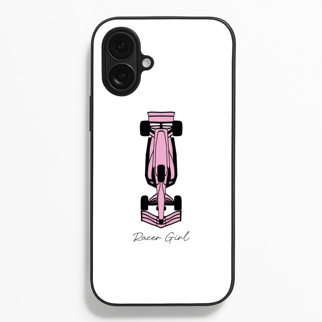 Racer Girl Phone Case - iPhone 16 Plus