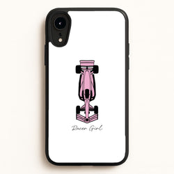 Racer Girl Phone Case - iPhone XR