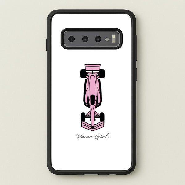 Racer Girl Phone Case - Galaxy S10