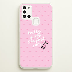 Pretty Girls Like Fast Cars Phone Case - Galaxy A21s
