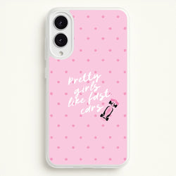 Pretty Girls Like Fast Cars Phone Case - Galaxy S25 Edge