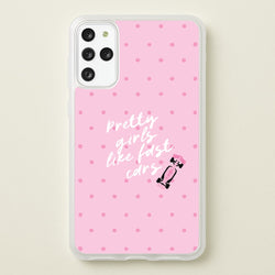 Pretty Girls Like Fast Cars Phone Case - Galaxy S20 Plus