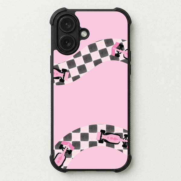 Pastel Racers Phone Case — Bumper case