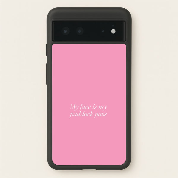 Paddock Pass Phone Case - Google Pixel 6