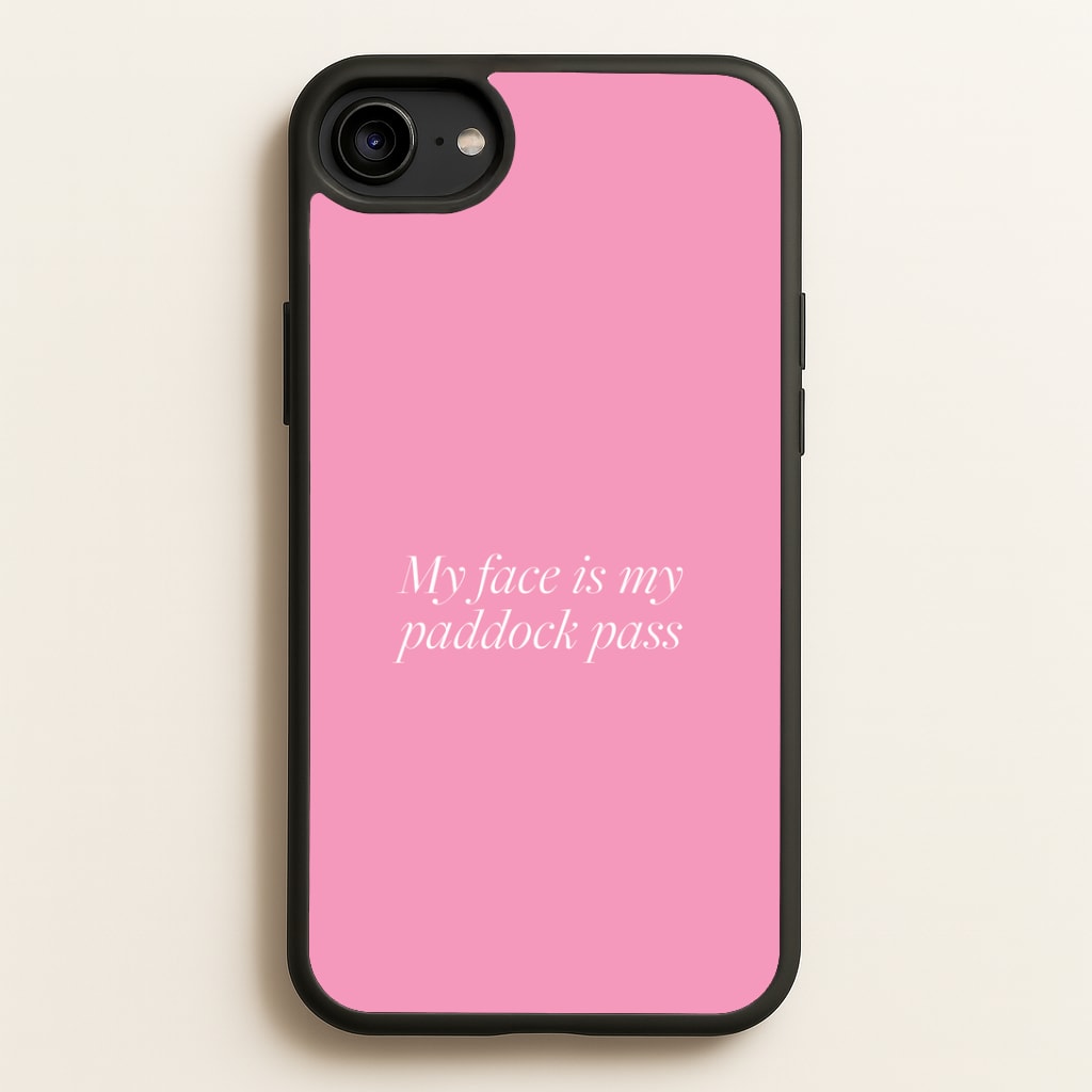 Paddock Pass Phone Case - iPhone 6 / 7 / 8 / SE