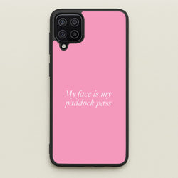Paddock Pass Phone Case - Galaxy A12