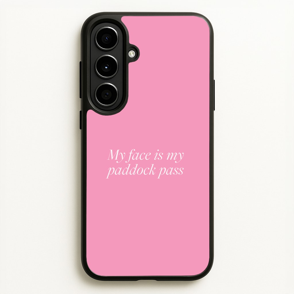 Paddock Pass Phone Case - Galaxy A56