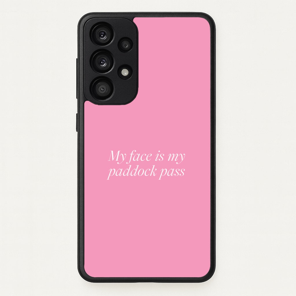 Paddock Pass Phone Case - Galaxy A53