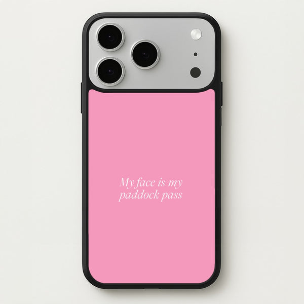 Paddock Pass Phone Case - iPhone 17 Pro