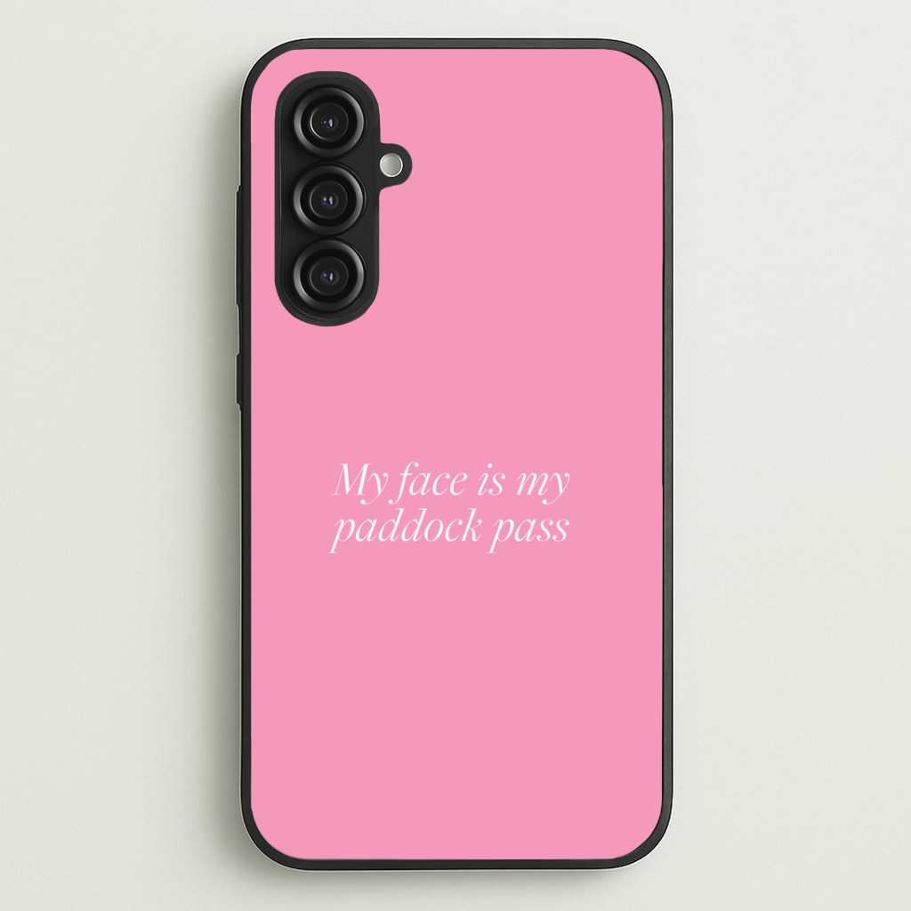 Paddock Pass Phone Case - Galaxy S23FE