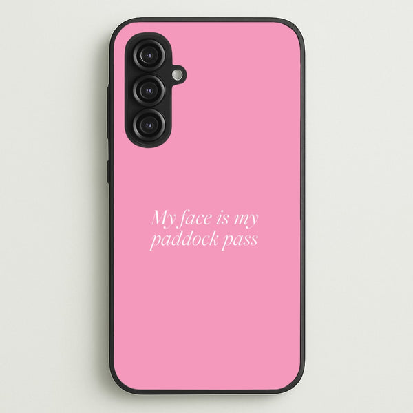 Paddock Pass Phone Case - Galaxy S23FE