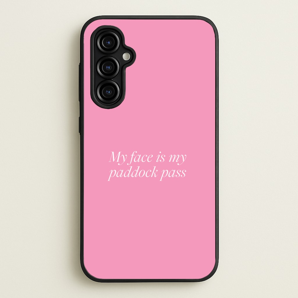 Paddock Pass Phone Case - Galaxy A54